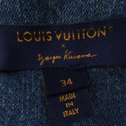 Louis Vuitton FOJA53GM1 Áo khoác denim Yayoi Kusama - Hàng hiệu Chính hãng 814584