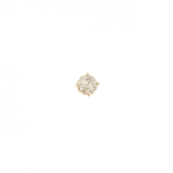 K10PG Solitaire Bông tai Kim cương Một bên - Hàng hiệu Chính hãng