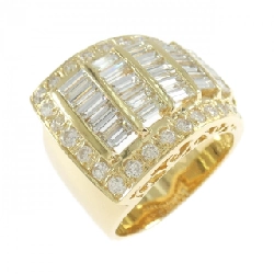 Nhẫn kim cương K18YG 3.99CT - Hàng hiệu Chính hãng