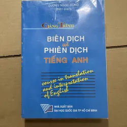 Biên dịch phiên dịch tiếng anh