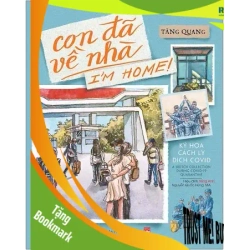 (TẶNG BOOKMARK) Con đã về nhà- Im home- ký họa cách ly dịch covid- Pnu,100 - Tăng Quang - 2020 - TÂM LÝ GIÁO DỤC