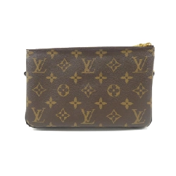 Túi xách đeo vai Louis Vuitton Monogram Giant Pochette Double Zip M69203 612423