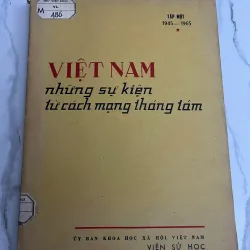 Việt Nam những sự kiện từ Cách mạng tháng Tám (Tập một 1945 – 1965) – Tác giả: Viện Sử học