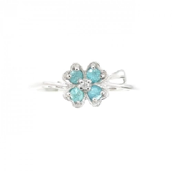 Nhẫn Tourmaline K18WG Hoa 0.13CT - Hàng hiệu Chính hãng 849809