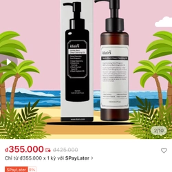 Dầu tẩy trang Klairs Gentle Black Deep Cleansing Oil 548661