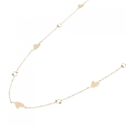 K18YG Dây chuyền hình trái tim - Hàng hiệu Chính hãng 867141