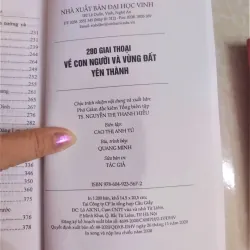 Sách: 280 Giai thoại về con người và vùng đất Yên Thành - TG: Nguyễn Tâm Cẩn, Phan Bá Hàm 722833