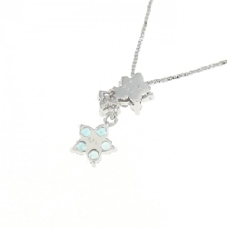 K18WG Hoa Tourmaline Dây Chuyền 0.14CT - Hàng hiệu Chính hãng 861181