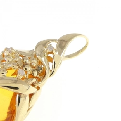 K18YG Hổ phách Mặt dây chuyền - Hàng hiệu Chính hãng 866535