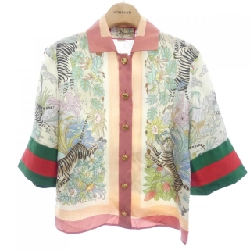 【Mã giảm giá】Gucci GUCCI Áo sơ mi ngắn tay