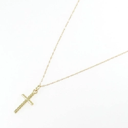 K18YG Dây chuyền hình chữ thập - Hàng hiệu Chính hãng 857051