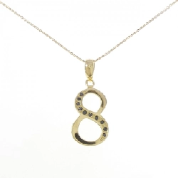 K18YG Dây chuyền kim cương 0.10CT - Hàng hiệu Chính hãng