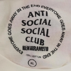 CLUB ANTI SOCIAL SOCIAL ANTI HIRAMOTO T-shirt - Hàng hiệu Chính hãng 888112