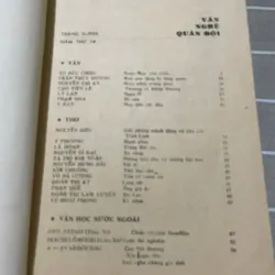 TẠP CHÍ VĂN NGHỆ QUÂN ĐỘI 11.90 556957