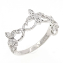 Nhẫn kim cương K18WG 0.06CT