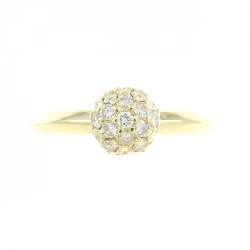 Nhẫn kim cương Pavé K18YG 0.19CT 672932