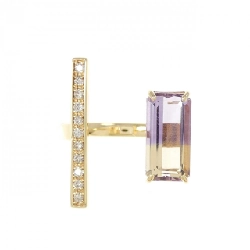 Nhẫn Ametrine K18YG 1.91CT 670074