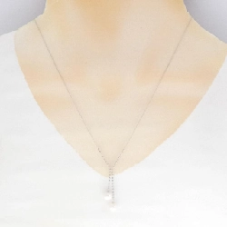 K18WG Dây chuyền ngọc trai Akoya 7.0mm - Hàng hiệu Chính hãng 856362