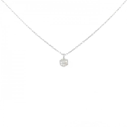 Dây chuyền kim cương Solitaire PT900/PT850 0.10CT - Hàng hiệu Chính hãng