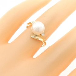 Nhẫn ngọc trai Akoya K18YG 7.7mm 669891