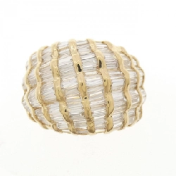 Nhẫn kim cương K18YG 3.04CT - Hàng hiệu Authentic 853772