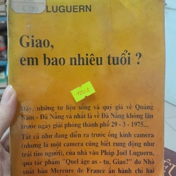 GIAO, EM BAO NHIÊU TUỔI