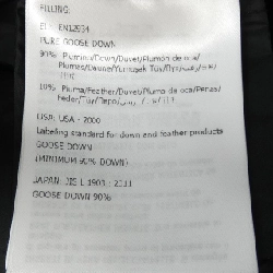 Áo khoác lông vũ MONCLER HIRONDELLE 633563