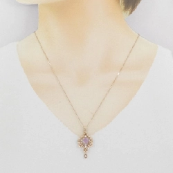 K18PG Kunzite Necklace 1.27CT - Hàng hiệu Chính hãng 862494