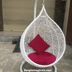 Ghế xích đu nhựa giả mây