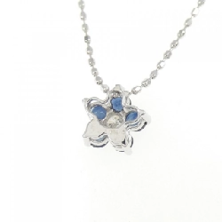 K14WG Hoa Sapphire Dây chuyền - Hàng hiệu Chính hãng 860896