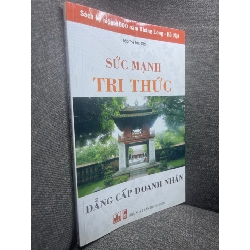 Sức mạnh tri thức đẳng cấp doanh nhân 2010 mới 80% bẩn nhẹ bìa HPB0805