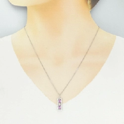 Dây chuyền Sapphire PT900/PT850 0.64CT - Hàng hiệu Chính hãng 857752