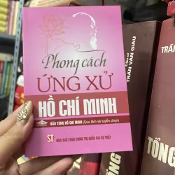 Bộ 4 cuốn Phong cách làm Việc Hồ Chí Minh  1032894