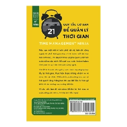 Time Management Ninja - 21 Quy Tắc Cơ Bản Để Quản Lý Thời Gian - Craig Jarrow 280506