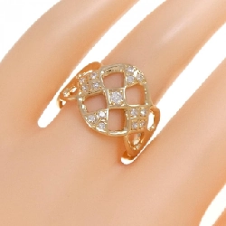 Nhẫn kim cương K18YG 0.3CT - Hàng hiệu Authentic 849495
