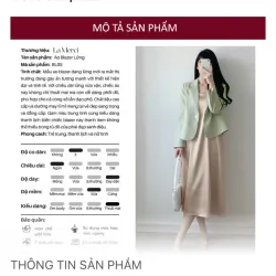 Áo vest lửng màu xanh mint đẹp Lamerci mới 99% 574838