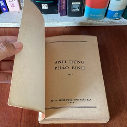 [Sách Xưa] - II Tựa sách: Anh Hùng Pháo Binh (Tập 1) - Bộ Tư Lệnh Pháo Binh - 1981 552339