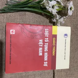 Giáo trình luật tố tụng Việt Nam , gần 500 trang 