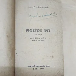 Tiểu thuyết NGƯỜI TÙ  708918