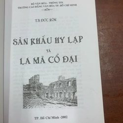 Sân khấu Hy Lạp và La Mã cổ đại  297921