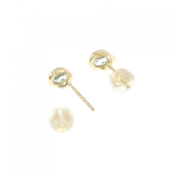 Bông tai Blue Topaz 750YG/K18YG - Hàng hiệu Chính hãng 868109