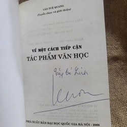 Vì một cách tiếp nhận tác phẩm văn học, tập hợp những bài viết về "Chân dung và đối thoại 320654