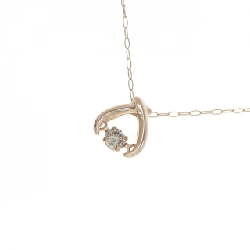 Dây chuyền kim cương K18PG 0.08CT - Hàng hiệu Chính hãng 861436