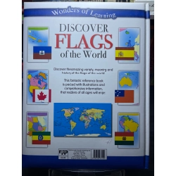 Discover flags of the world mới 90% Wonders of learning HPB2505 SÁCH NGOẠI VĂN 181238