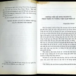 TƯ TƯỞNG VIỆT NAM THỜI LÝ - TRẦN - PGS.TS TRƯƠNG VĂN CHUNG - PGS.TS. DOÃN CHÍNH 1029822
