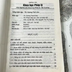 [luật - chính trị] Khoa học pháp lý - năng lực, hiệu lực, hiệu quả quản lý nhà nước 563192