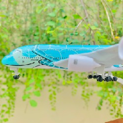 [Hàng mới nguyên hộp] Máy Bay Airbus A380 ANA  "Flying Honu" Tỷ Lệ 1:400 tặng kèm đế  8212