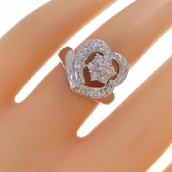 Nhẫn kim cương hoa PT900 0.50CT - Hàng hiệu Authentic 854050