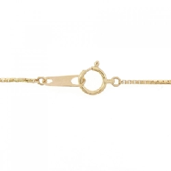 K18YG Solitaire Dây chuyền kim cương 0.841CT - Hàng hiệu Chính hãng 859218