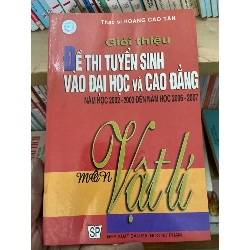 Giới Thiệu Đề Thi Tuyển Sinh Vào Đại Học Và Cao Đẳng (Năm Học 2002–2003 Đến Năm Học 2006–2007) - Hoàng Cao Tân 2006 Tham khảo - luyện thi VAVO-AK2ST1